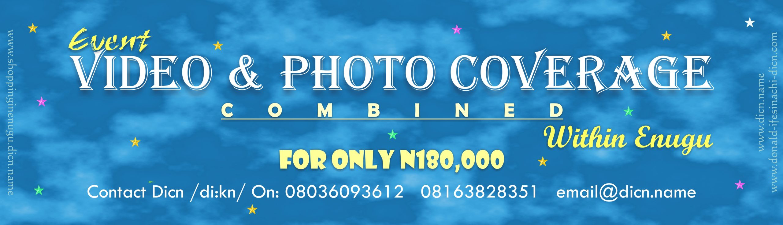 Affordable Video & Photo Coverage In Enugu By Donald IfesinaChi (Dicn)